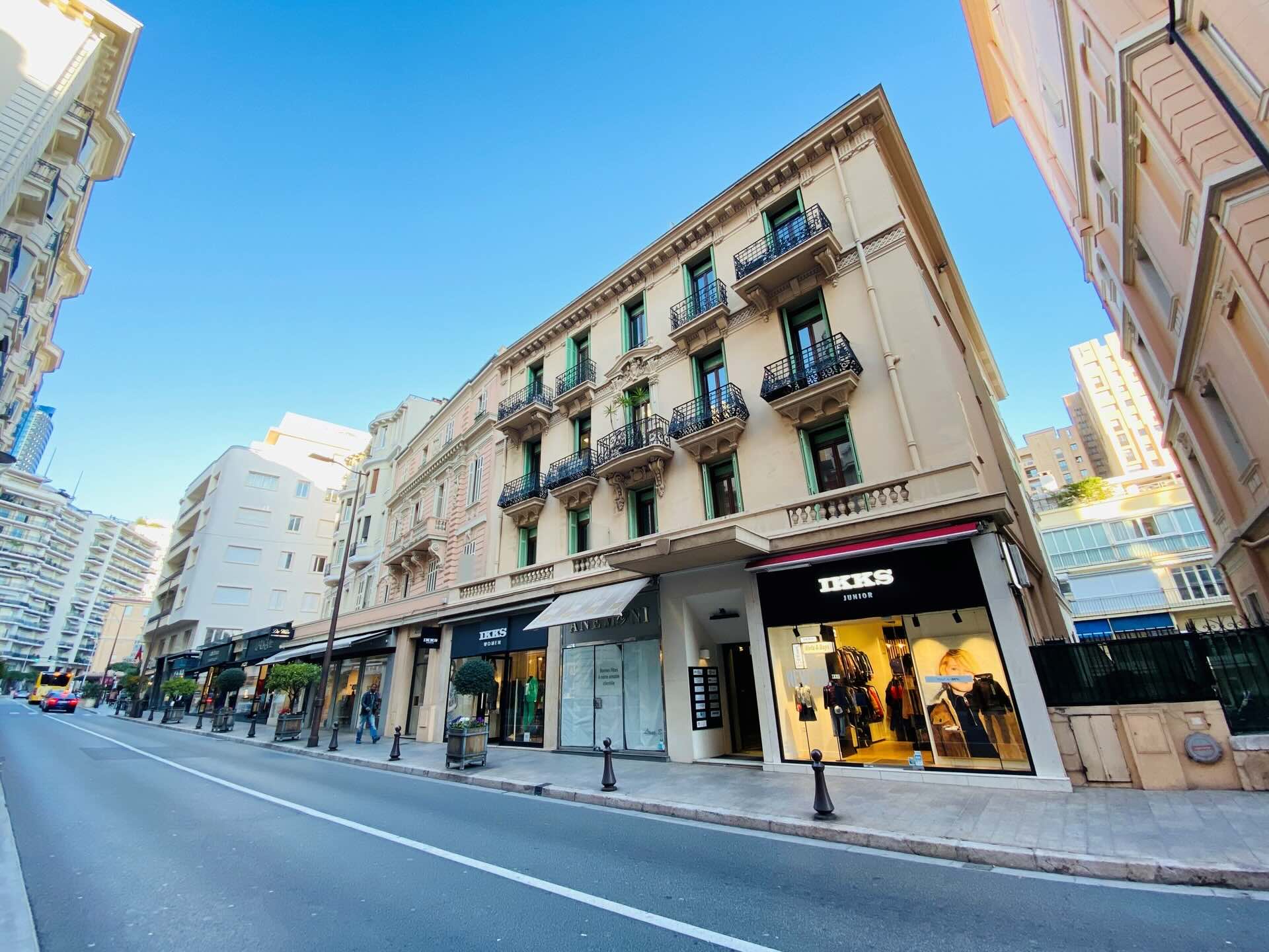 Exterior view of the Ambassador residence in Monte-Carlo, Monaco