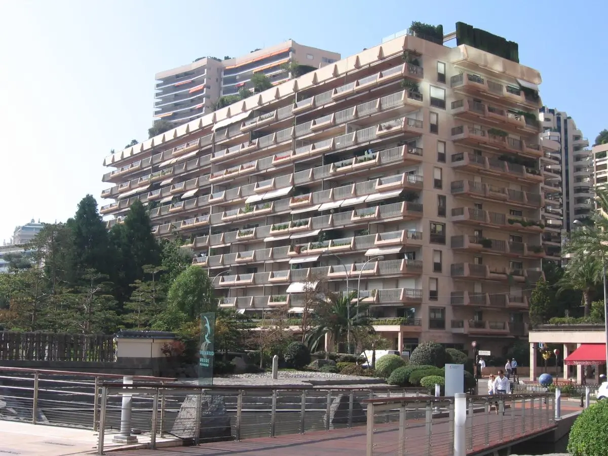 La Réserve building in larvotto district in Monaco.
