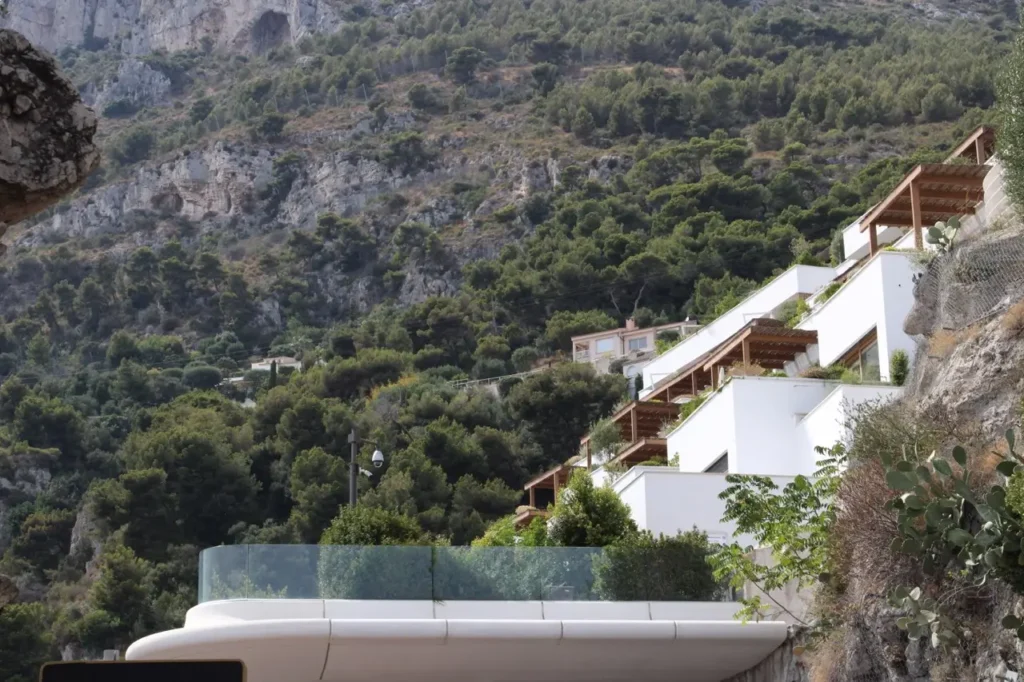 L'exotique building, in the Jardin Exotique district in Monaco.