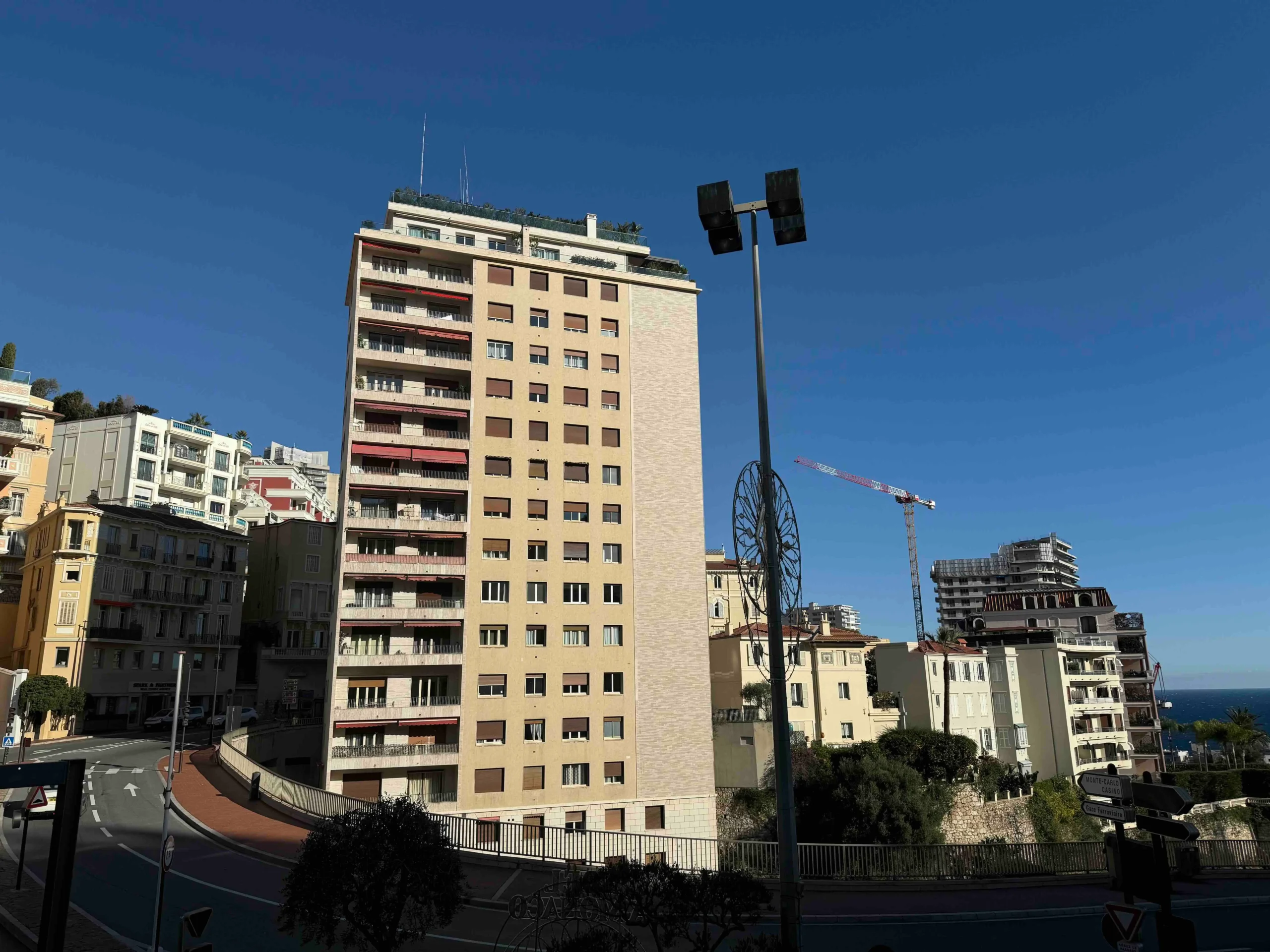 Palais Armida building in Monte-Carlo district in Monaco.
