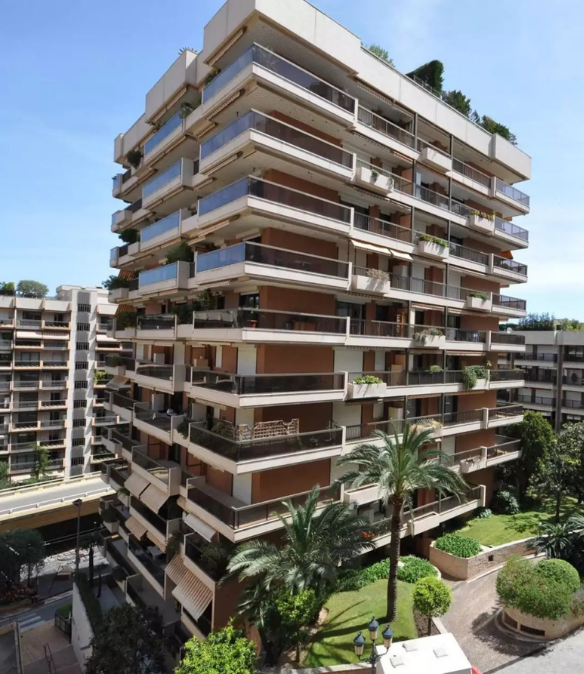 Les Acanthes building in Monte-Carlo district in Monaco