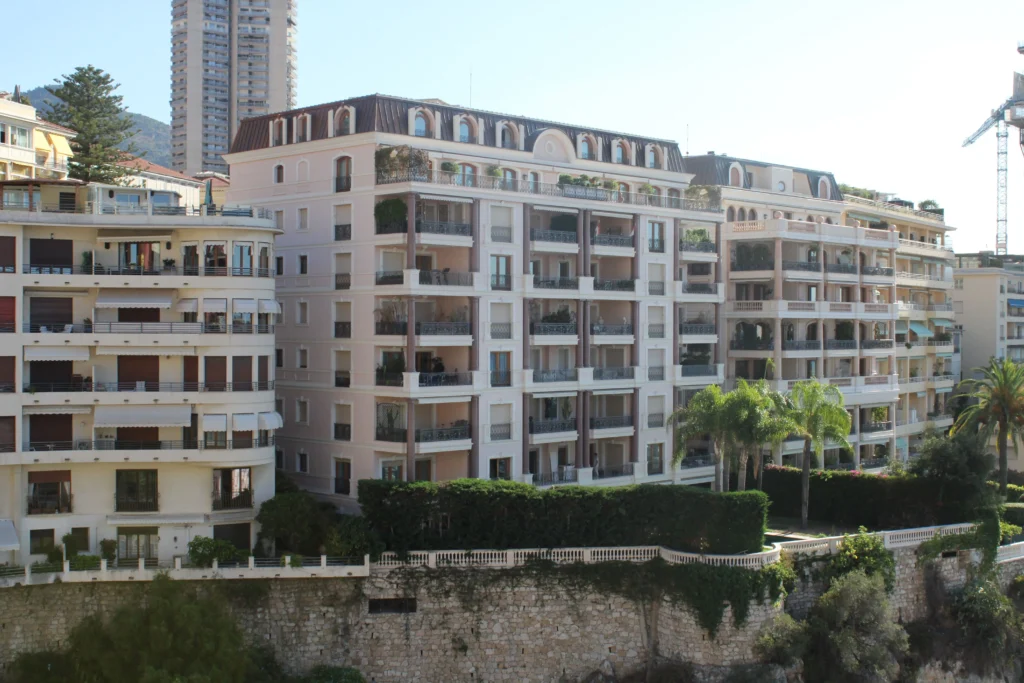 Villa de Rome building in Monte-Carlo district in Monaco.